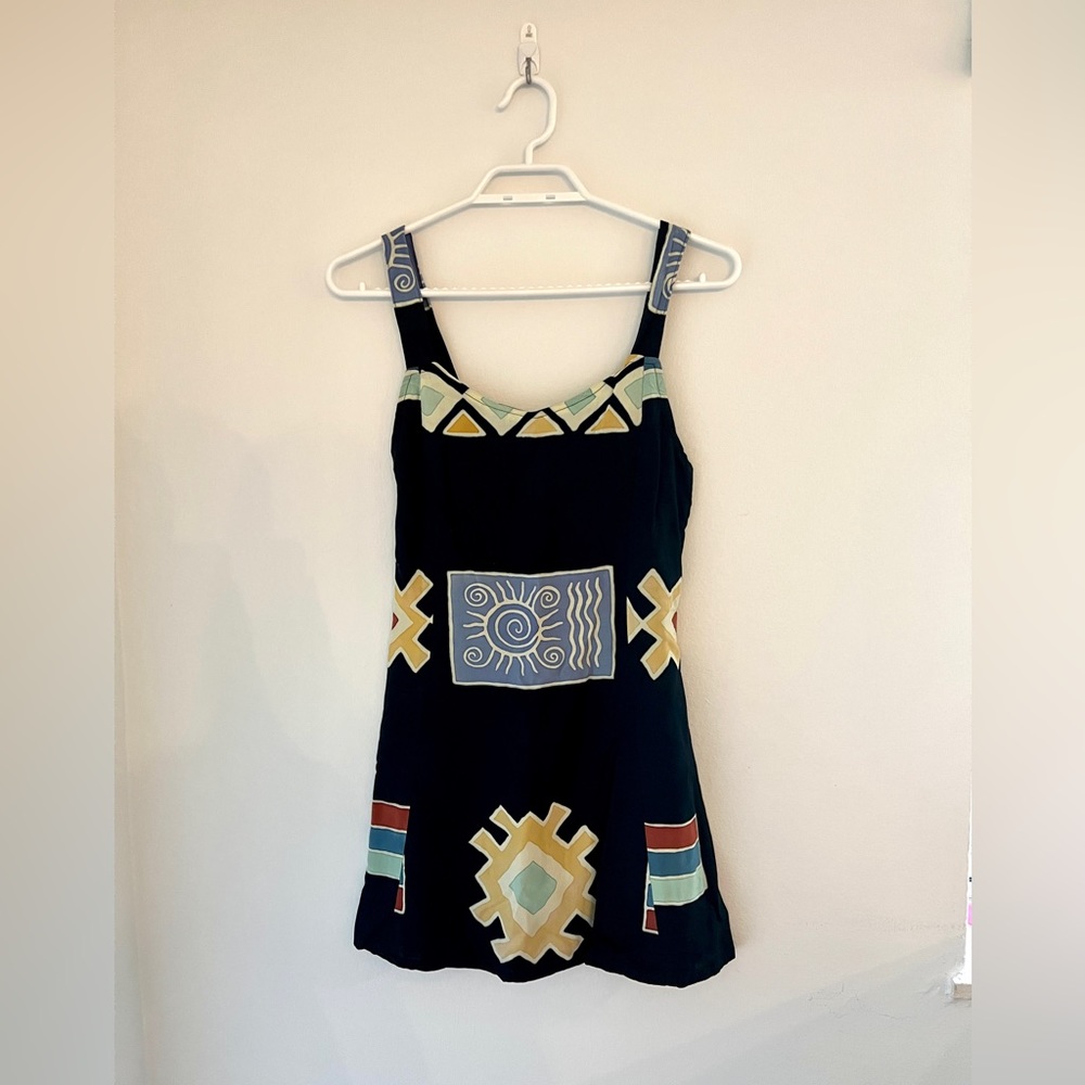 Alma Funky Printed Mini Dress